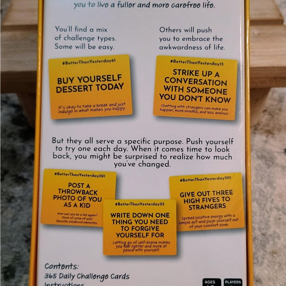 Better than Yesterday Mindfulness Game by Creator of The New Mindset Movement - Picture 5 of 17
